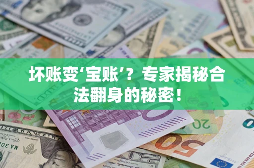 济南坏账变‘宝账’？专家揭秘合法翻身的秘密！