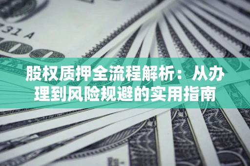 济南股权质押全流程解析：从办理到风险规避的实用指南