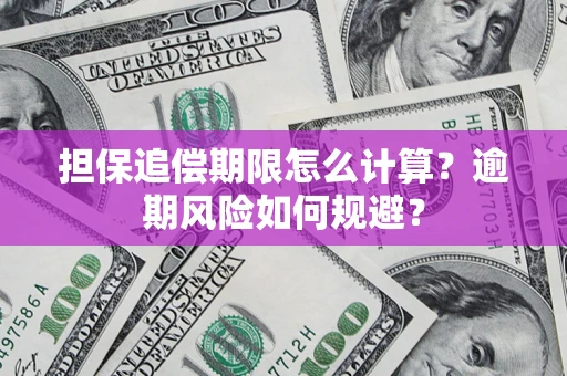 济南担保追偿期限怎么计算？逾期风险如何规避？