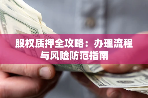 济南股权质押全攻略：办理流程与风险防范指南